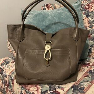 Dooney and Bourke Belvedere Large Lock Tote